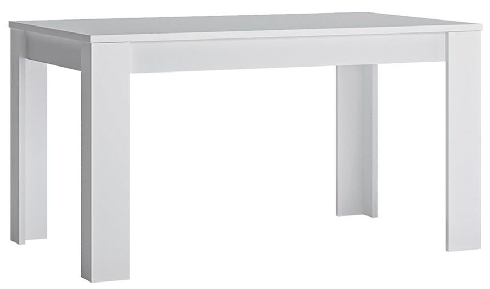 Fribo White Extending Dining Table
