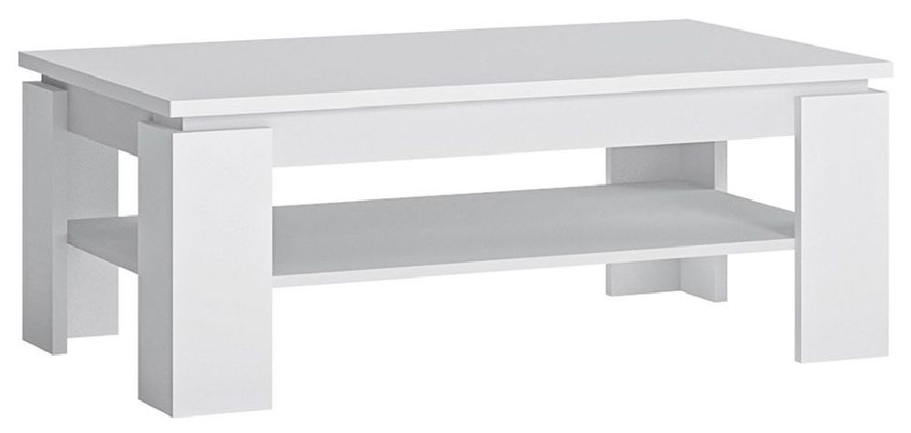 Fribo White Large Coffee Table