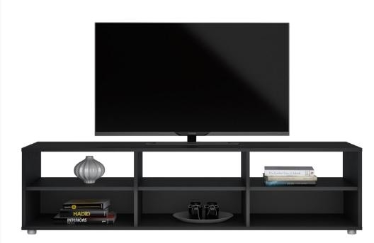 Media Black Tv Unit