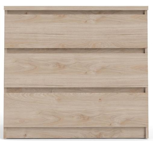 Naia Jackson Hickory Oak 3 Drawer Chest