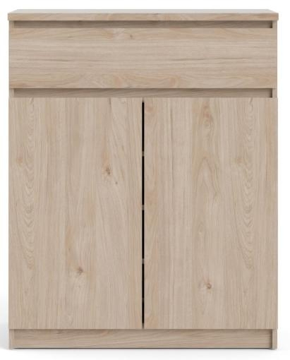 Naia Jackson Hickory Oak 2 Door 1 Drawer Sideboard