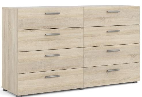 Pepe Oak 8 Drawer Wide Chest