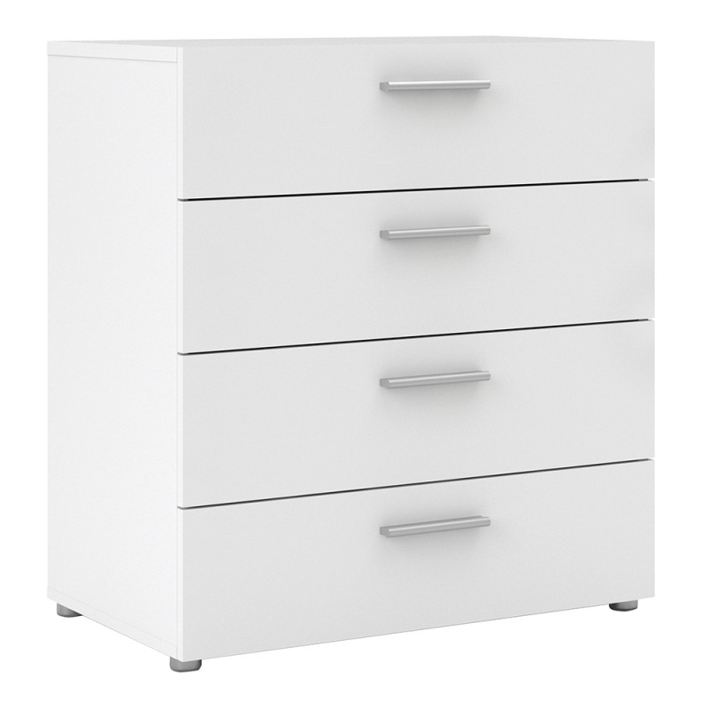 Pepe White 4 Drawer Chest