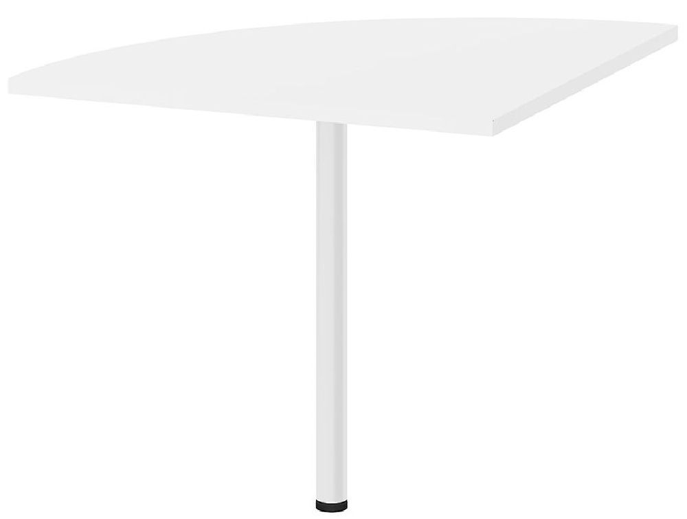 Prima White Corner Desk