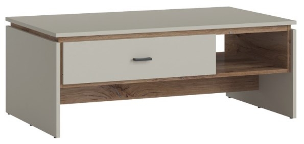 Rivero Grey And Oak 1 Drawer Coffee Table