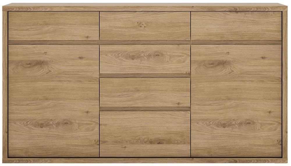 Shetland Oak 6 Drawer Chest