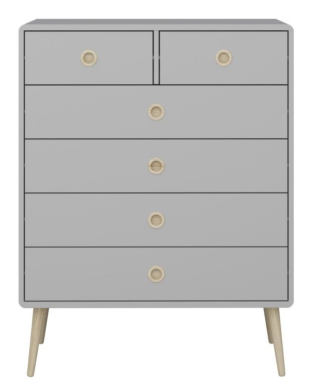 Softline Grey 24 Drawer Chest