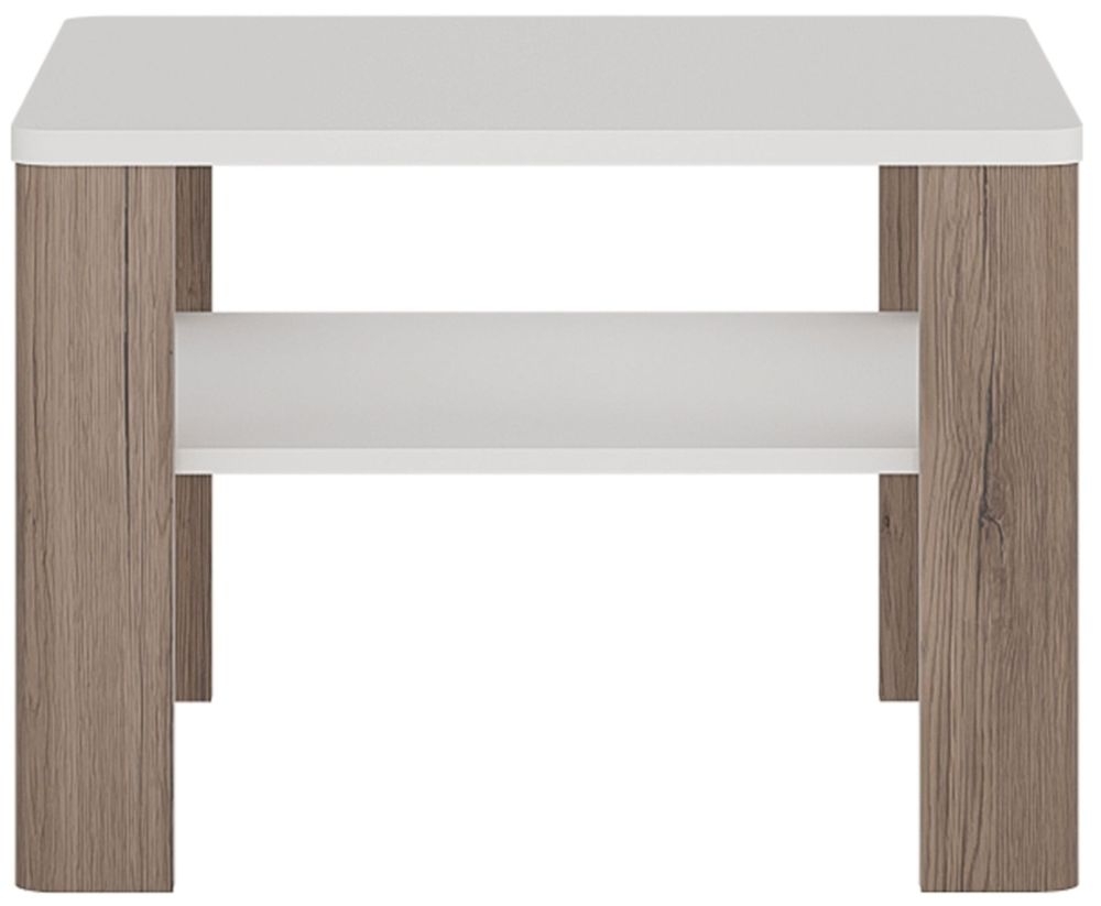 Toronto Coffee Table Sanremo Oak And High Gloss White