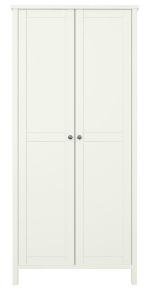 Tromso Off White 2 Door Wardrobe