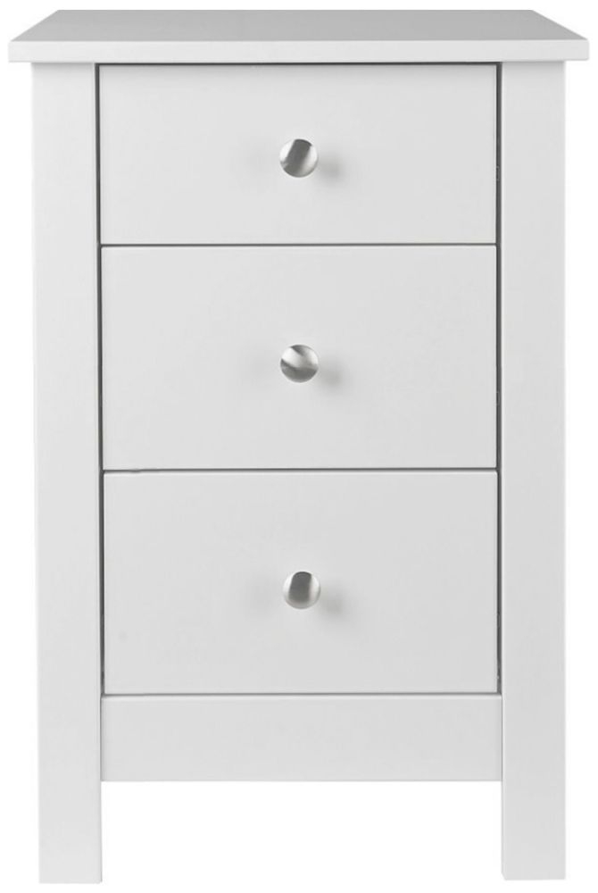 Wilton White Bedside Cabinet