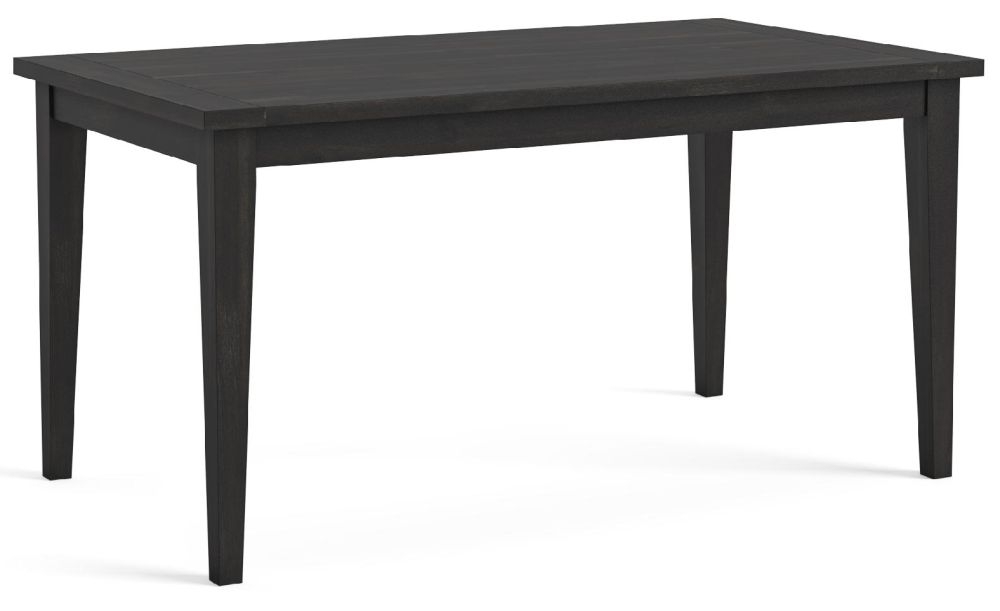 Elle Black Rectangular Dining Table 150cm