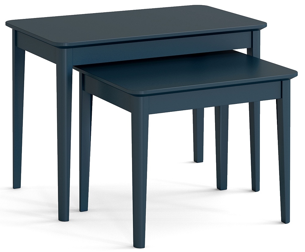 Harrogate Blue Nest Of 2 Tables