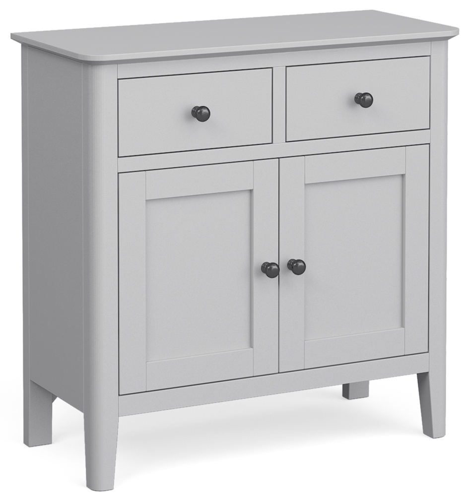 Stowe Silver Grey Mini Sideboard With 2 Doors For Small Space