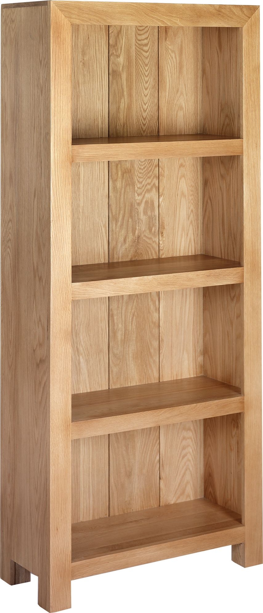 Cube Light Oak Large Bookcase 177cm H