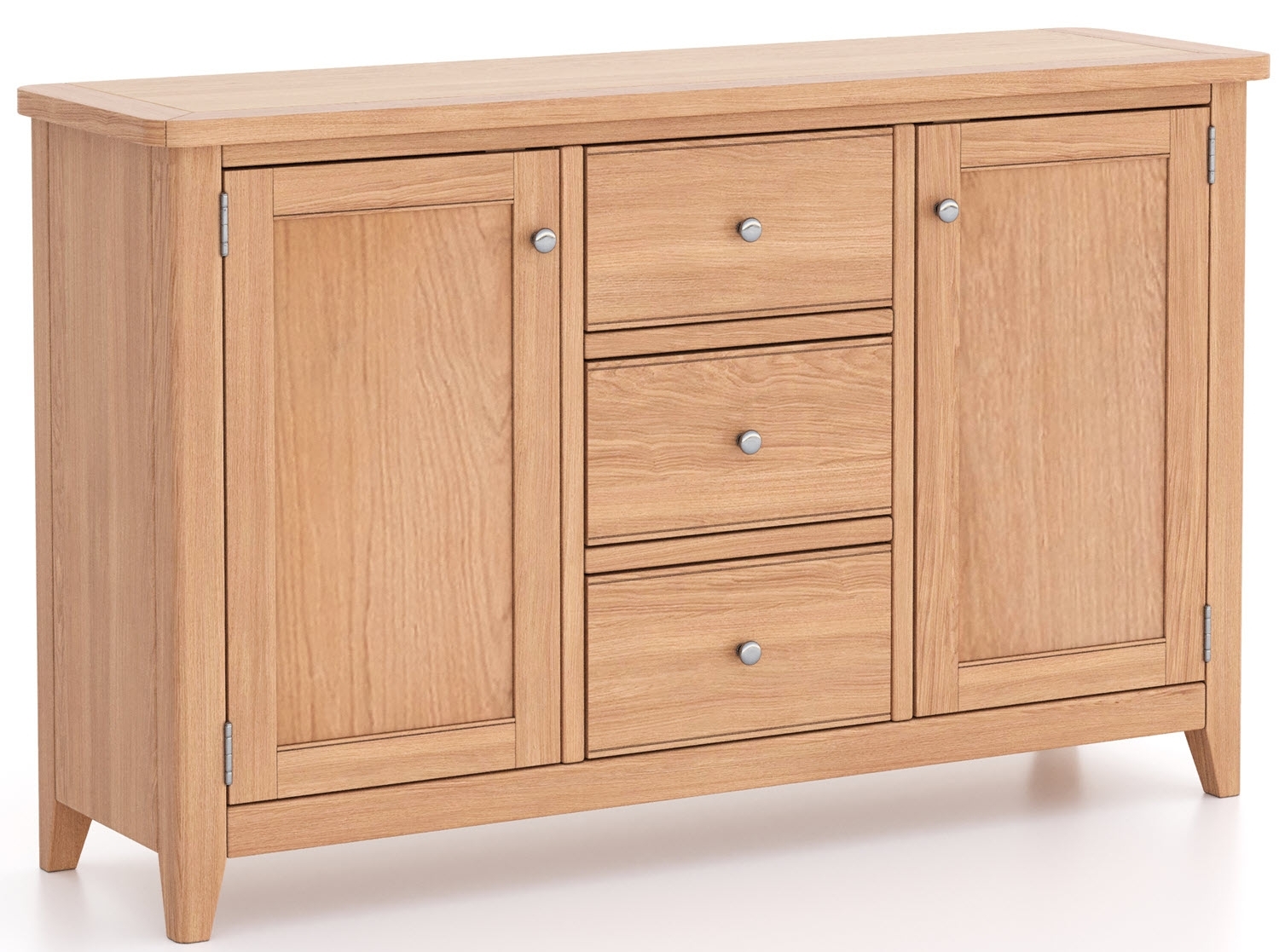 Arden Large Sideboard 115cm With 2 Doors And 3 Drawers