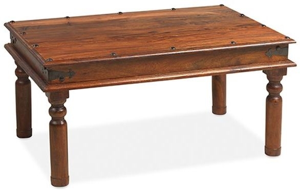 Indian Sheesham Solid Wood Thacket Medium Coffee Table