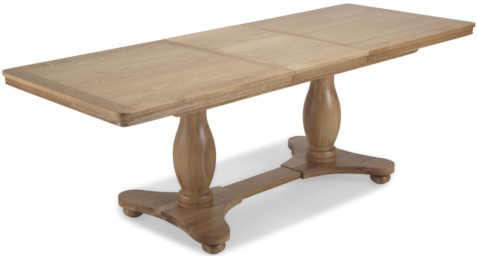 Louis Philippe French Oak Double Pedestal Dining Table 180cm230cm Seats 6 To 8 Diners Extending Rectangular