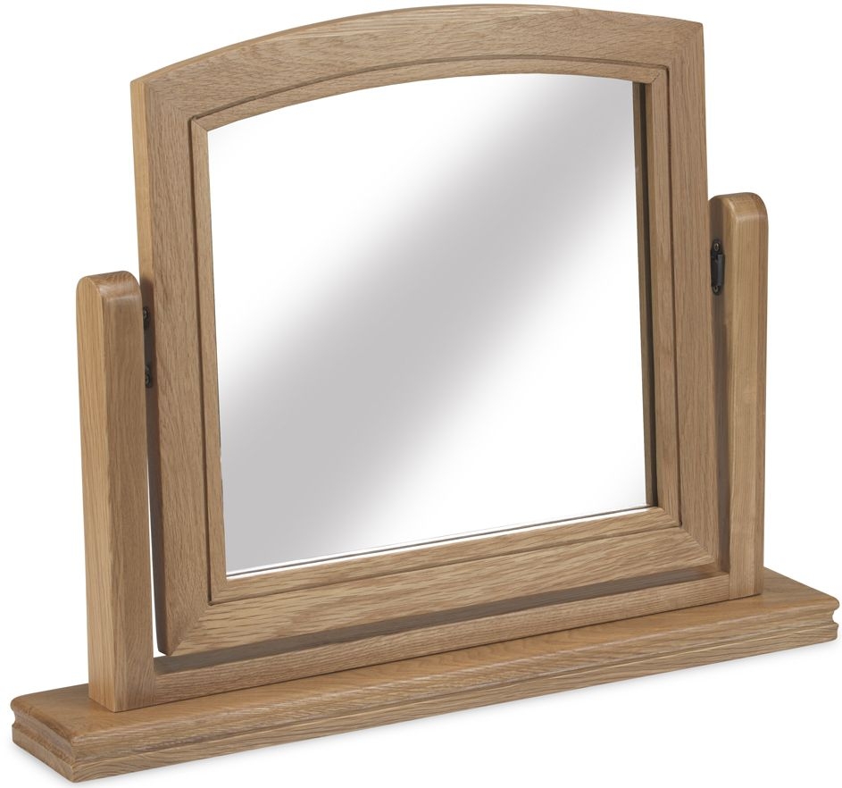 Louis Philippe French Oak Dressing Mirror