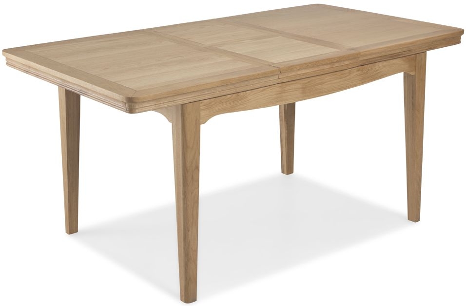 Louis Philippe French Oak Dining Table 125cm165cm Seats 4 To 6 Diners Extending Rectangular Top
