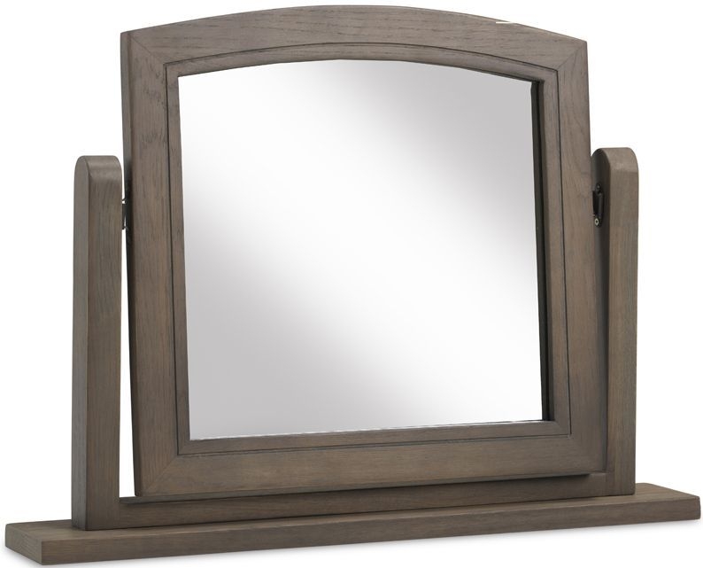 Louis Philippe French Grey Washed Oak Dressing Mirror