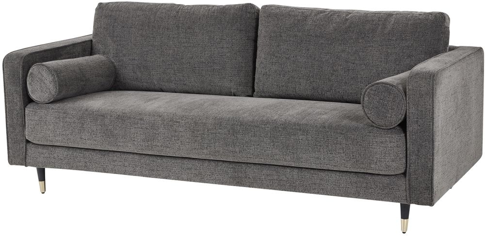 Hill Interiors Hampton Fabric Grey 3 Seater Sofa