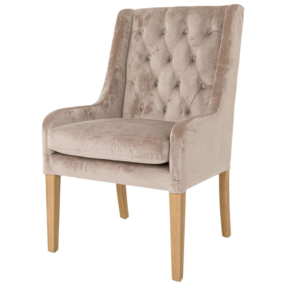 Hill Interiors Henley Luxury Velvet Dining Chair Sold In Pairs