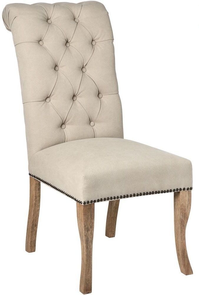 Hill Interiors Roll Top Dining Chair With Ring Pull Sold In Pairs