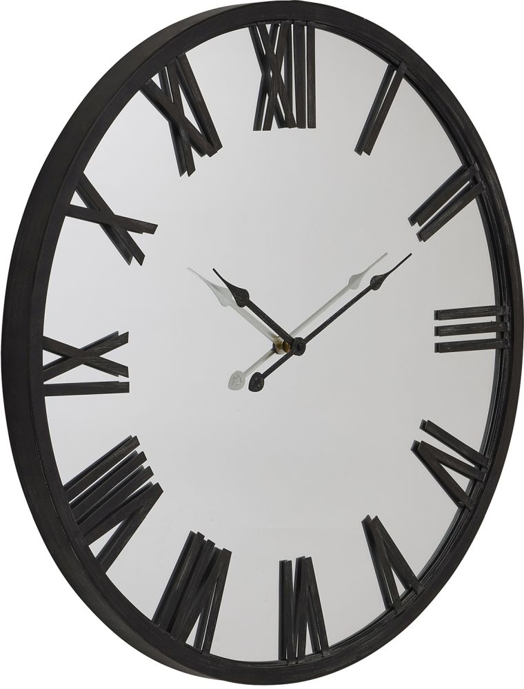 Hill Interiors Mayer Mirrored Wall Clock