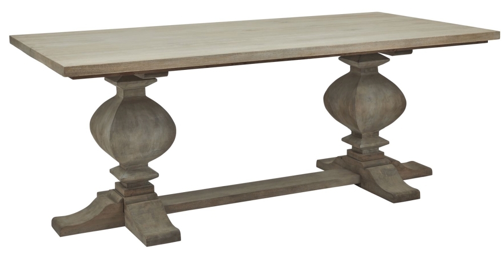 Hill Interiors Copgrove Collection Brown Large Dining Table