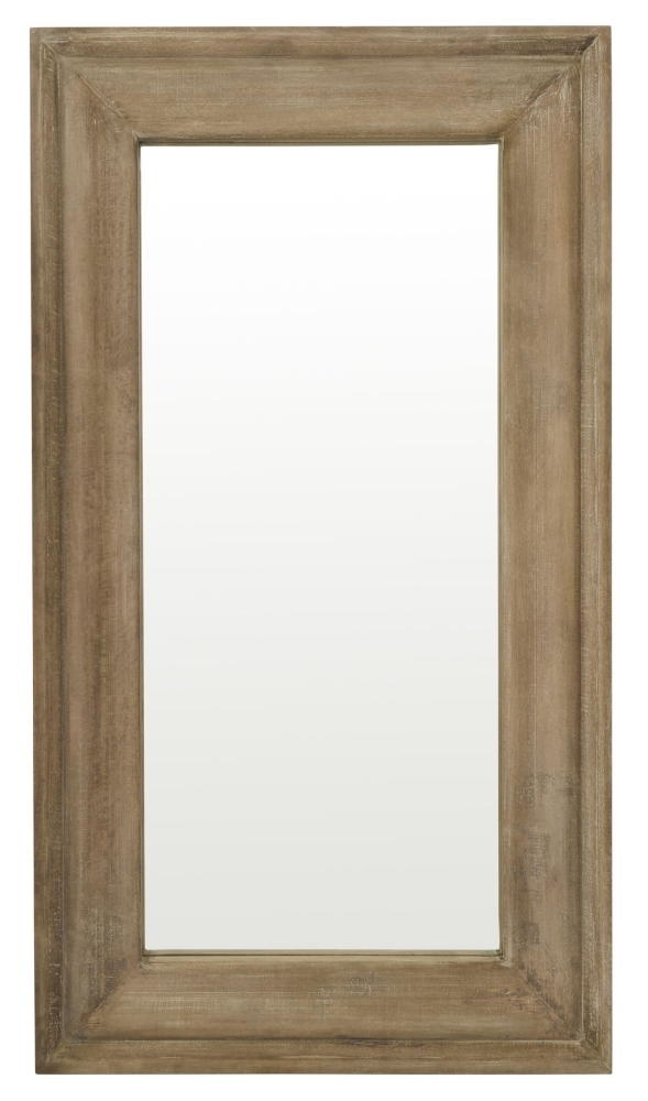 Hill Interiors Wooden Rectangular Mirror