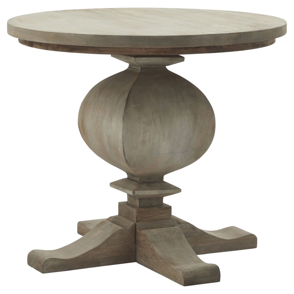 Hill Interiors Wooden Round Side Table