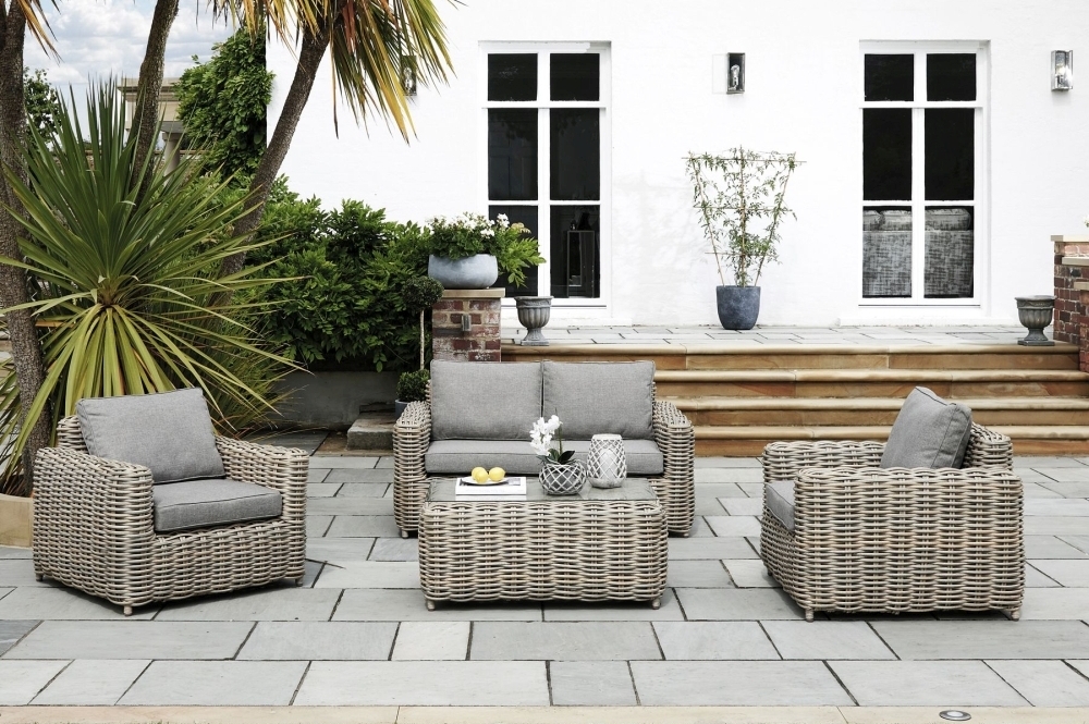 Amalfi Rattan Outdoor 2 Seater Sofa Set