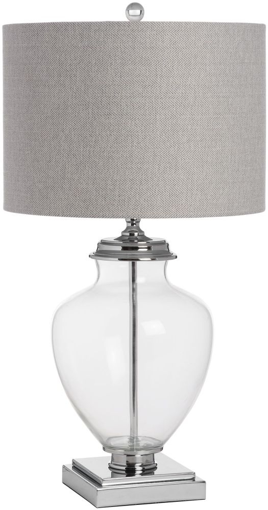 Hill Interiors Perugia Glass Table Lamp