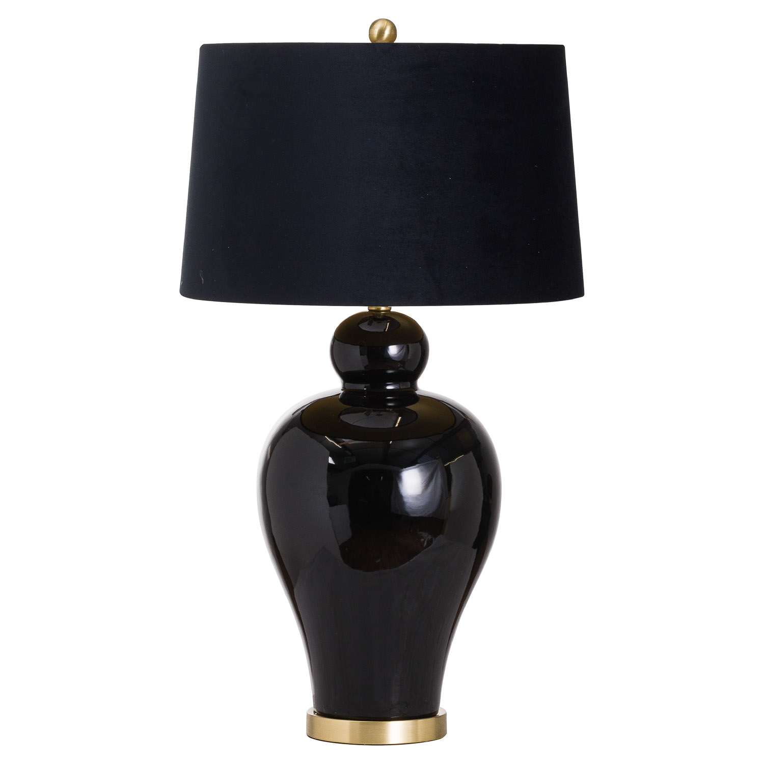 Hill Interiors Kalvin Black Table Lamp