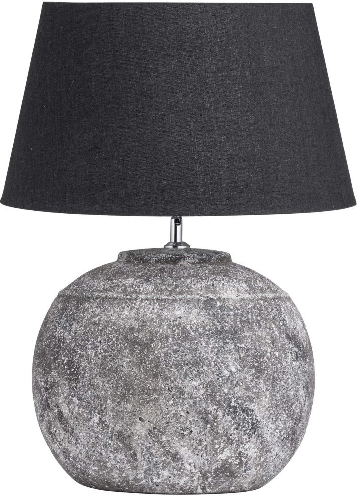 Hill Interiors Regola Aged Stone Ceramic Table Lamp