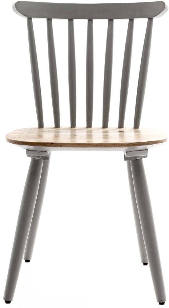 Hill Interior The Nordic Grey Dining Chair Sold In Pairs