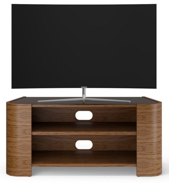 Tom Schneider Cruz 1000 Walnut Small Tv Stand