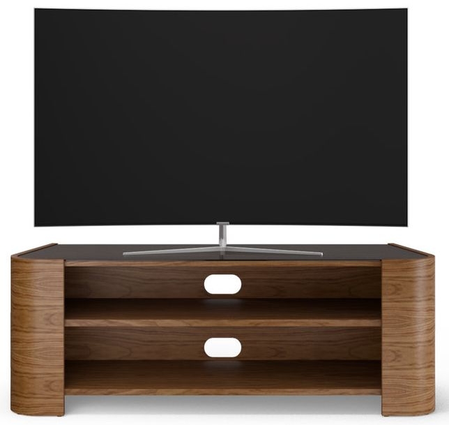 Tom Schneider Cruz 1250 Walnut Medium Tv Stand