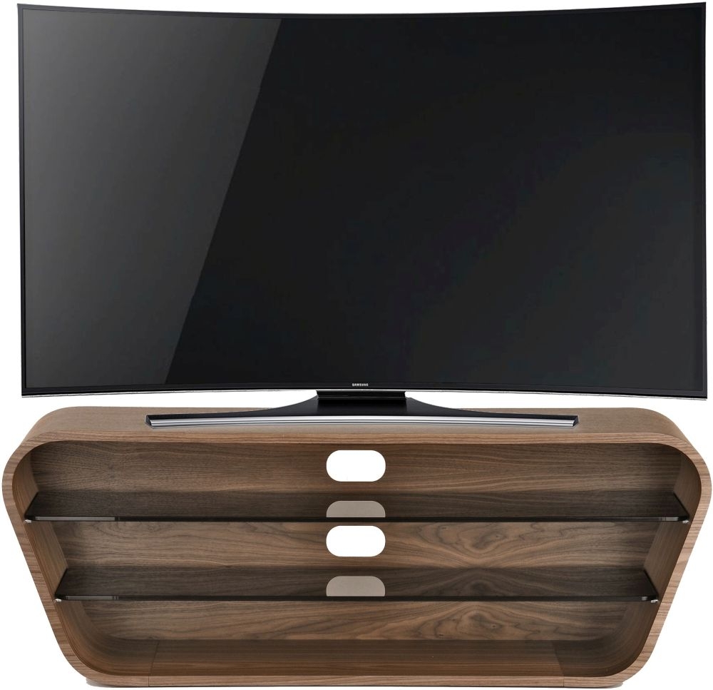 Tom Schneider Swish 1350 Walnut Large Tv Stand