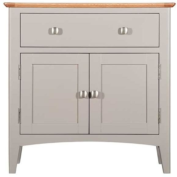 Eva Compact Sideboard 75cm W With 2 Doors And 1 Drawer