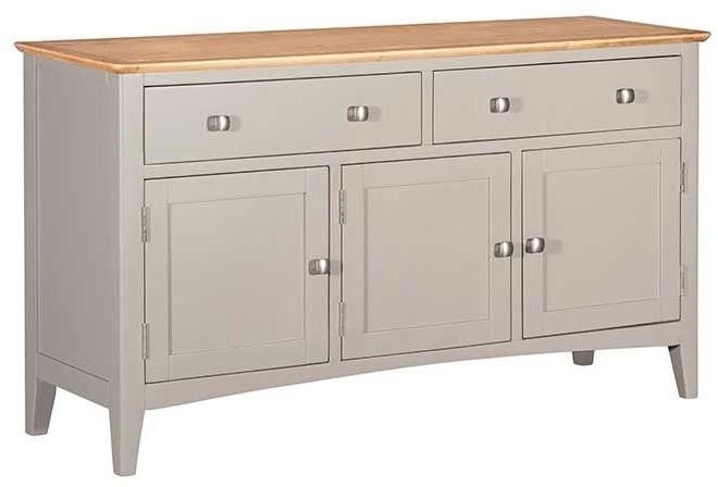 Eva Medium Sideboard 140cm W With 3 Doors And 2 Drawers