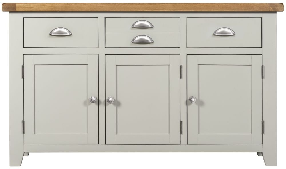 Wexford Medium Sideboard 137cm W With 3 Doors And 3 Drawers