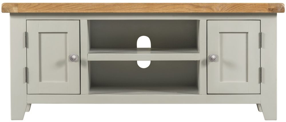 Wexford Extra Large Tv Unit 180cm W With Storage For Television Upto 65in Plasma