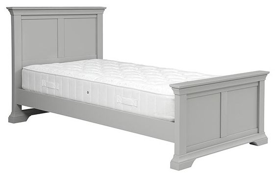 Province Painted Bed Frame High Foot End