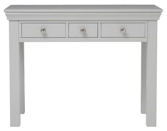 Province Painted Dressing Table 3 Drawer