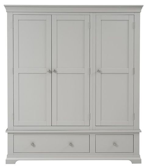 Province Painted Combi Wardrobe 3 Door 2 Drawer