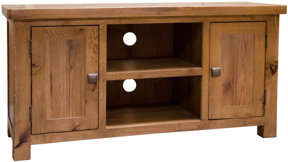 Homestyle Gb Aztec Oak Tv Cabinet