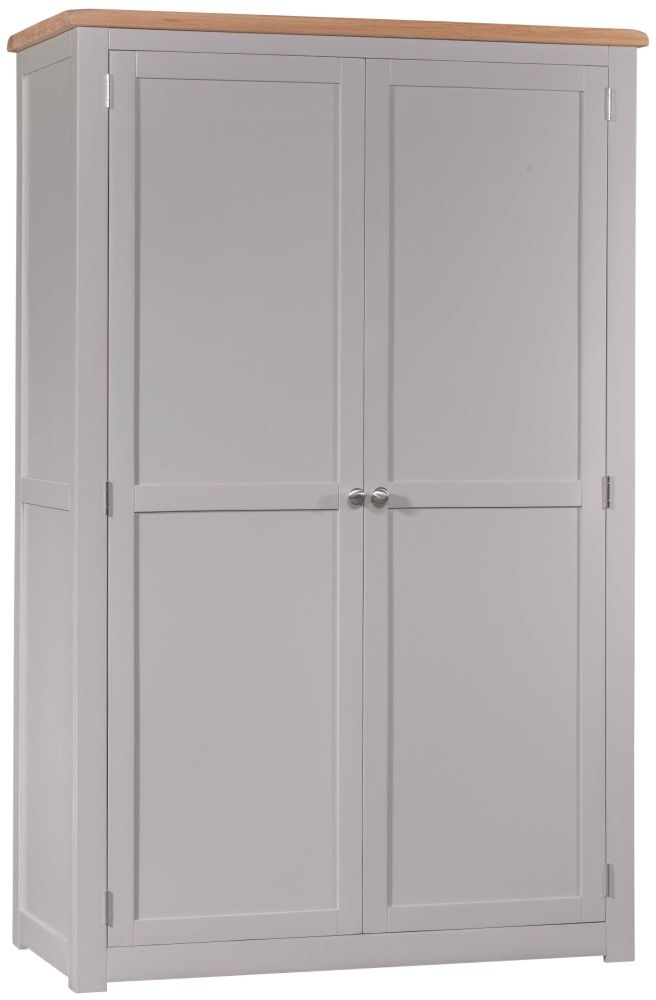 Homestyle Gb Diamond Painted 2 Door Wardrobe