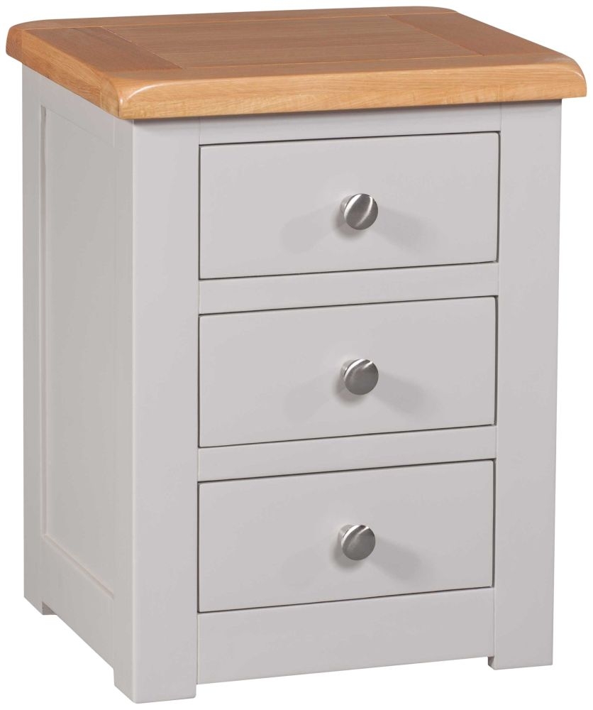 Homestyle Gb Diamond Painted Bedside Cabinet