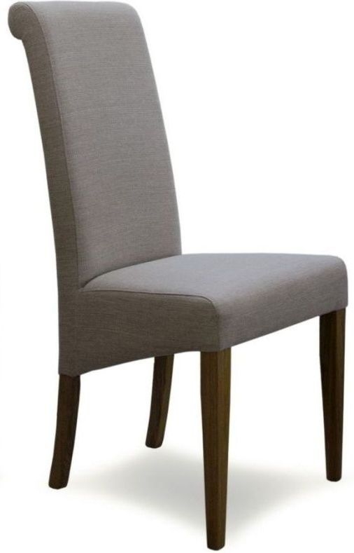 Homestyle Gb Italia Beige Fabric Dining Chair Sold In Pairs